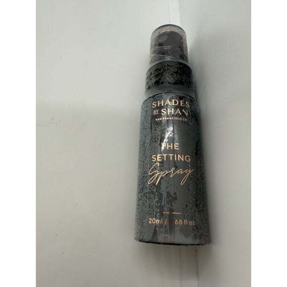 SHADES BY SHAN THE SETTING SPRAY Makeup Travel 20mL/0.68oz NEW W/Hyaluronic Acid - Picture 1 of 7
